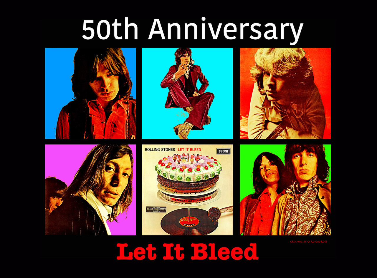Let It Bleed - 50th Anniversary (Graphic-Art: Gerd Coordes)
