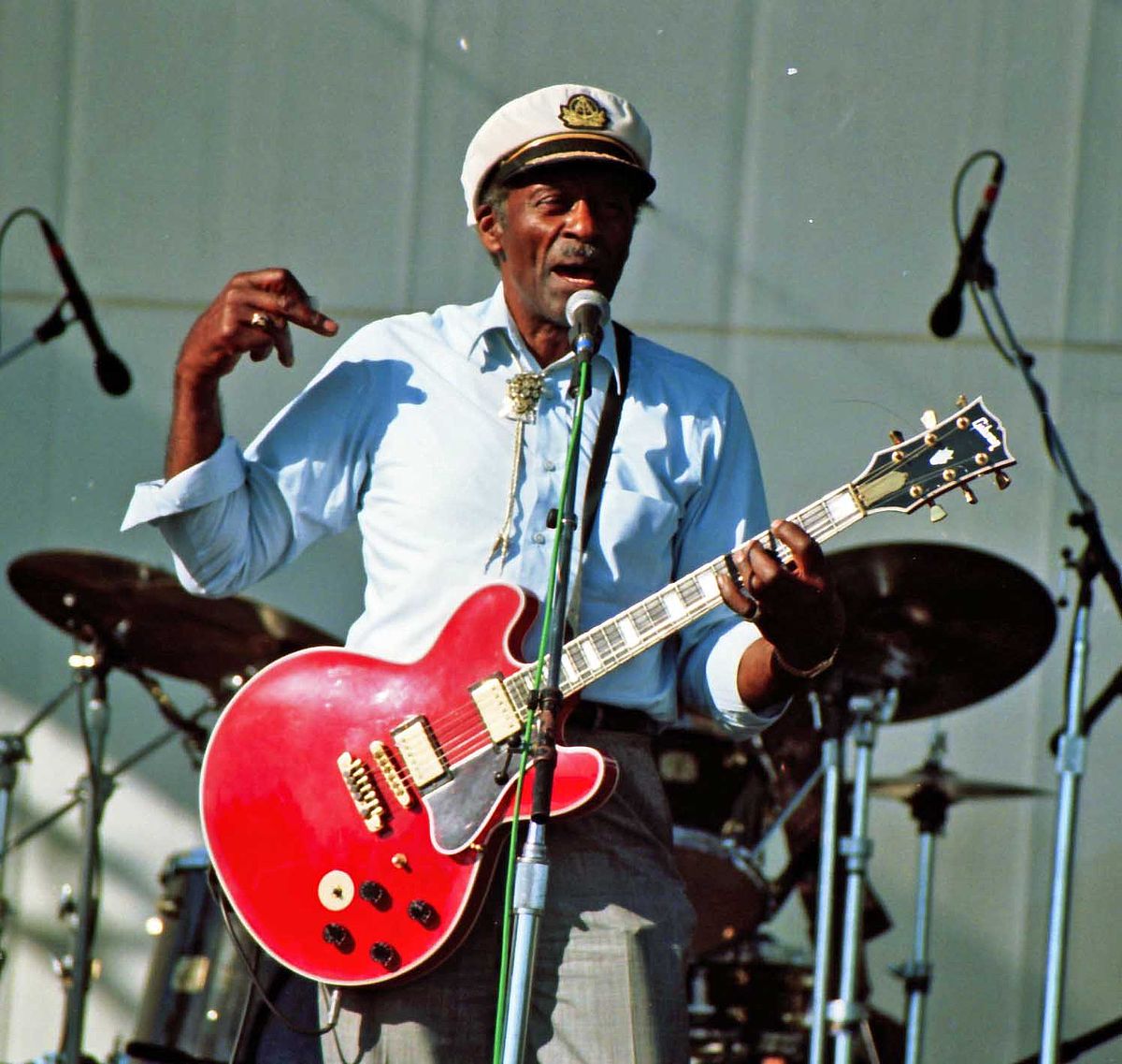 Chuck Berry 1997 (Foto: commons wikimedia)