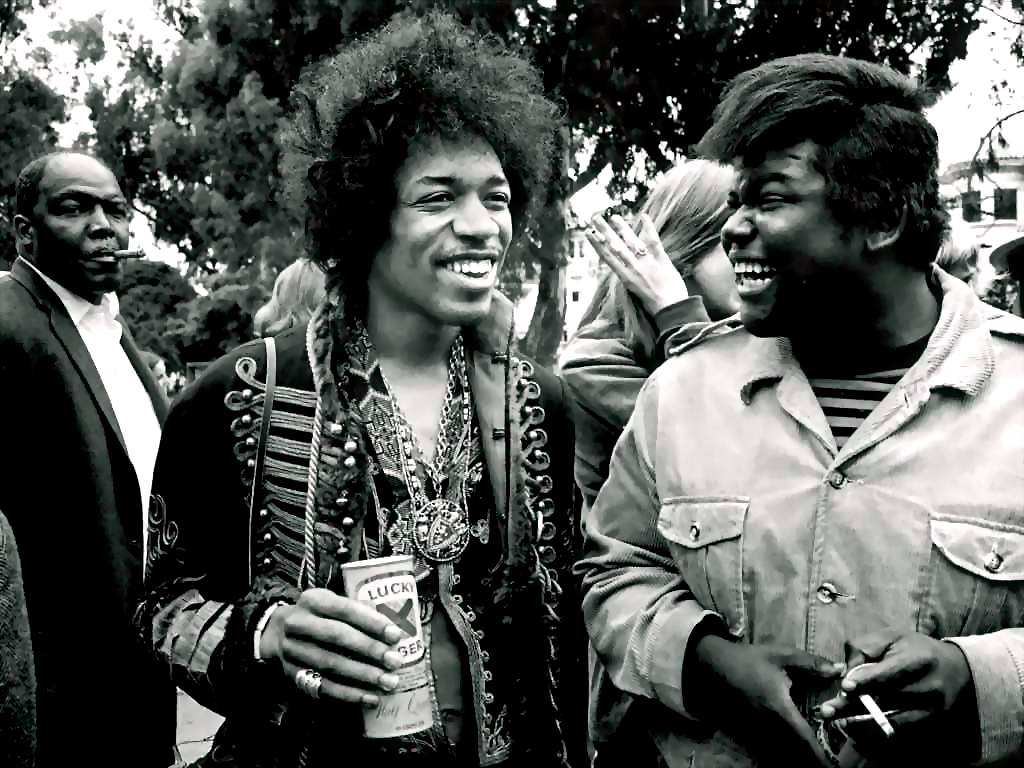 Jimi Hendrix, Buddy Miles, 1969 (Foto: commons wikimedia)