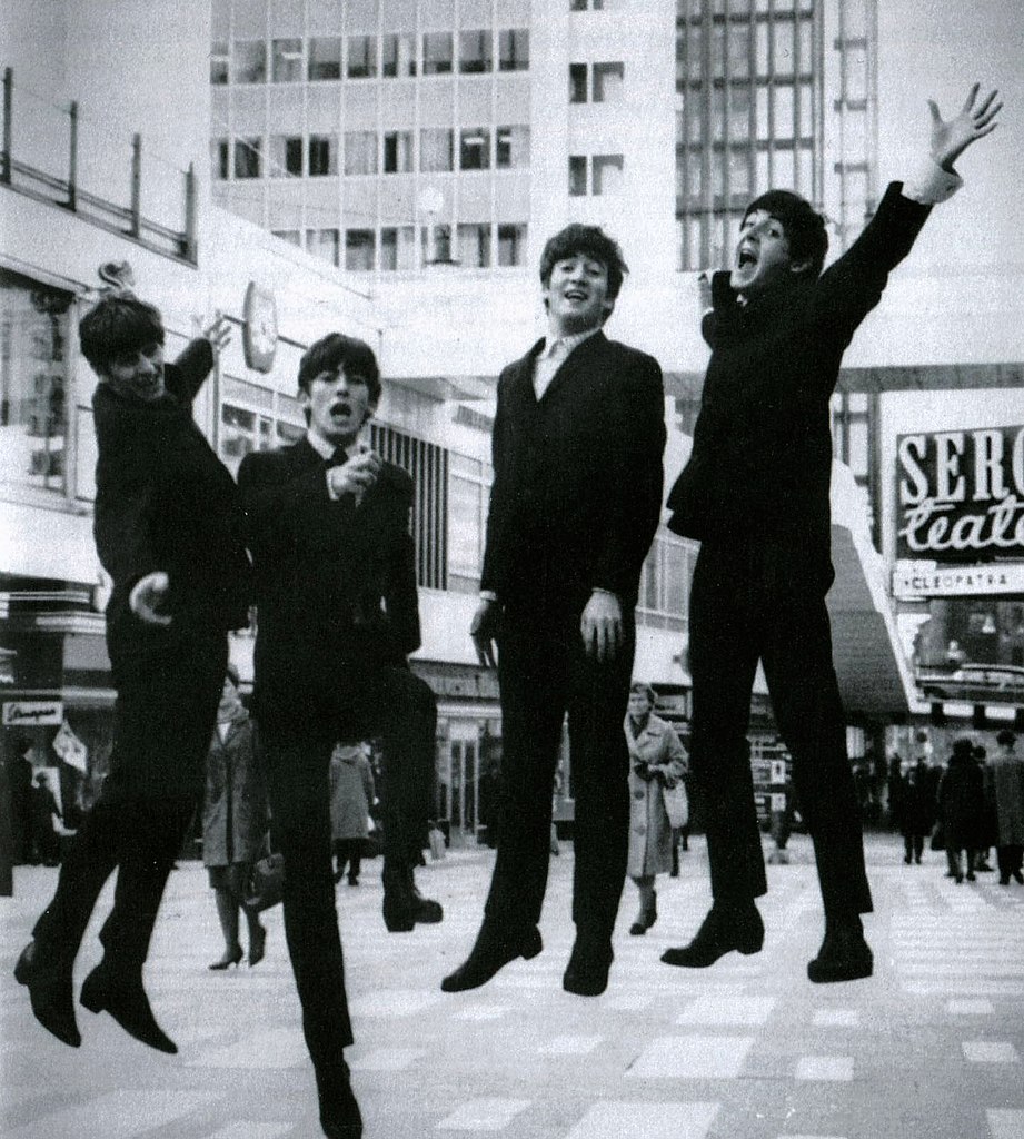 The Beatles 
(Hötorgscity_1963.ingen uppgift, Public domain, via Wikimedia Commons)