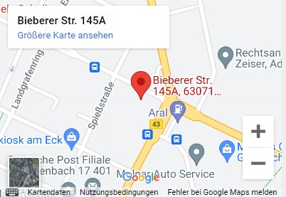 Bieberer Str. 145 A Hinterhaus D-63071 Offenbach am Main