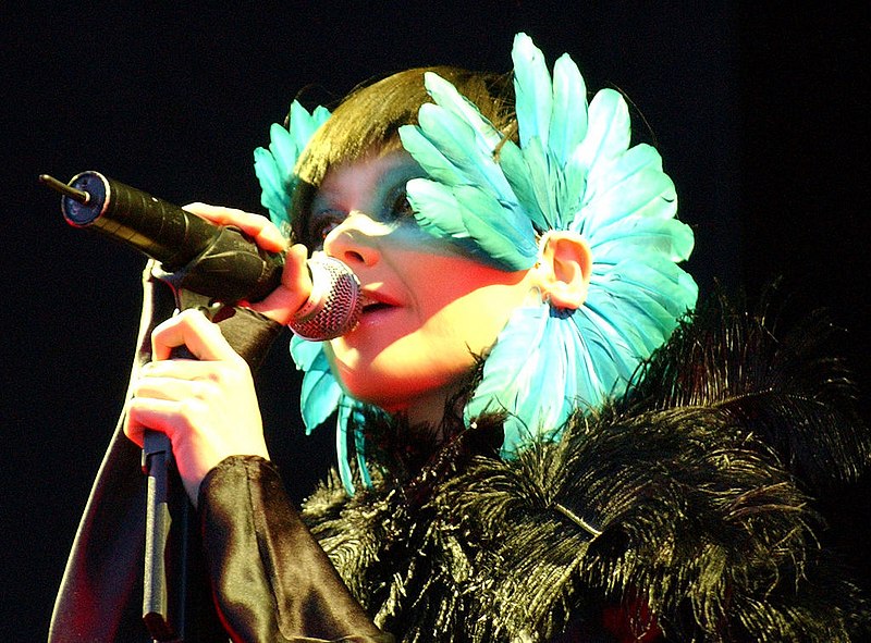 Björk (Zach Klein from New York, New York, USA, CC BY 2.5 , via Wikimedia Commons)