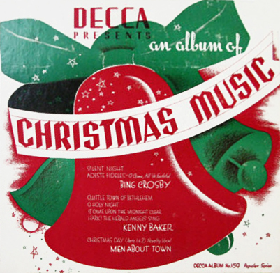 Christmas Music (Decca Records, 1940, Public domain, via Wikimedia Commons)